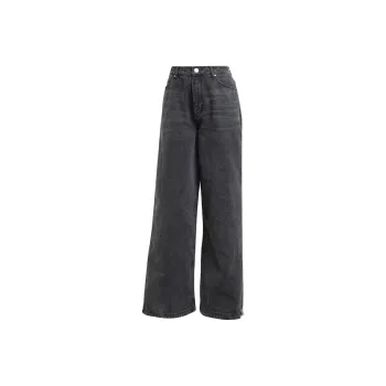 Adidas Originals Adilenium Season 3 Zip Washed Denim Pants Black
