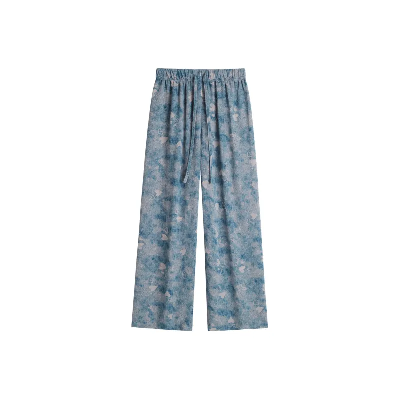 Mm Casual Pants Women's Blue-0