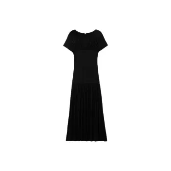 TOTEME Short-Sleeved Dresses Women's Black