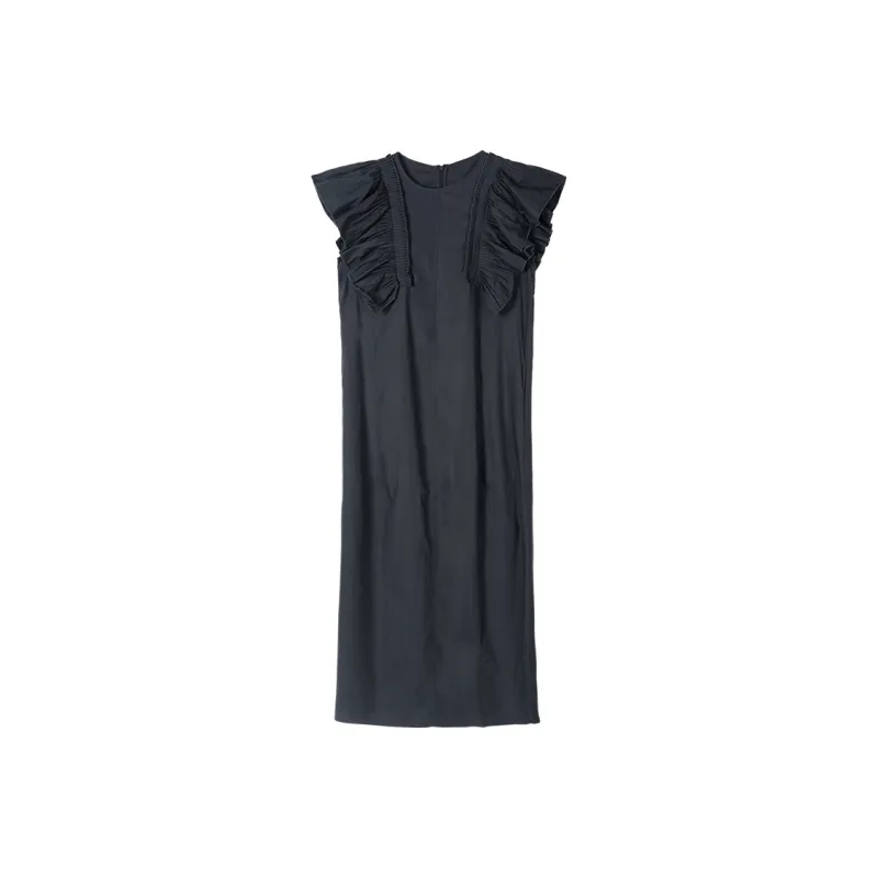 THE SEA LIFE Short Sleeved Dress Women's Clover Gray-0