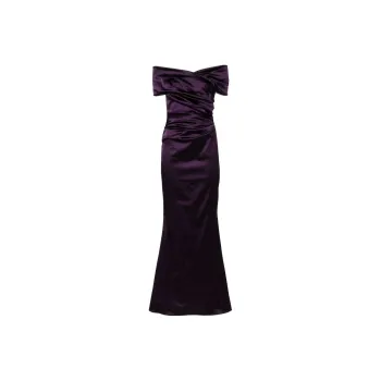 Talbot Runhof Sheath Maxi Dress