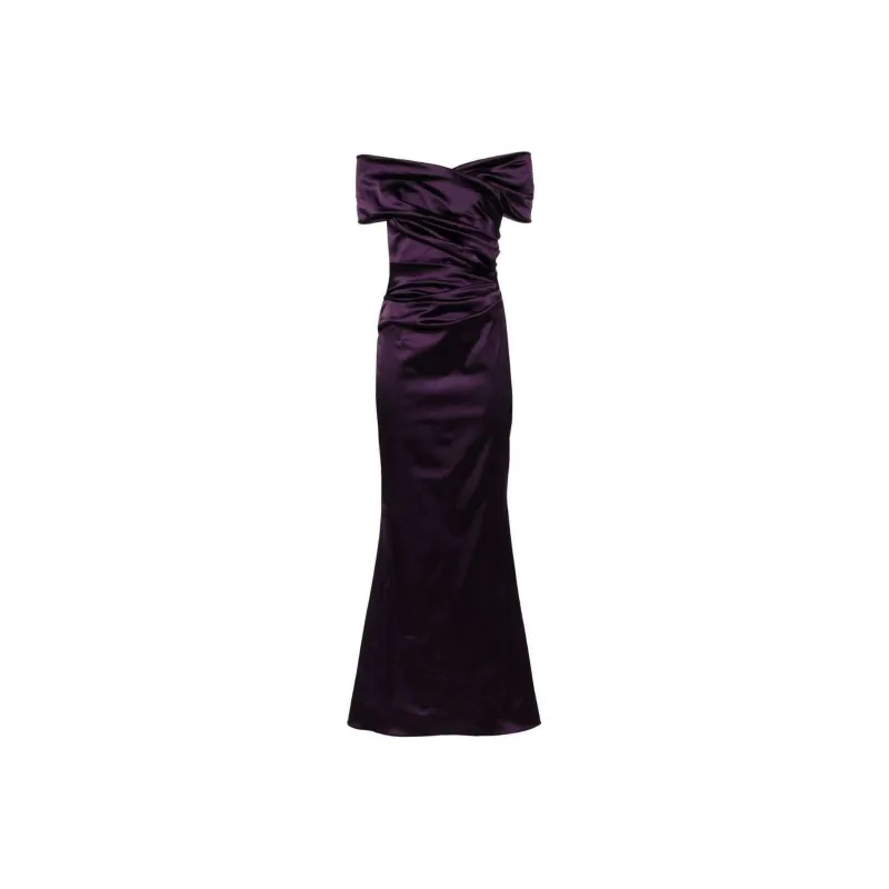 Talbot Runhof Sheath Maxi Dress-0