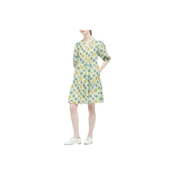 UNIQLO SS22 Dress Women's Ivory