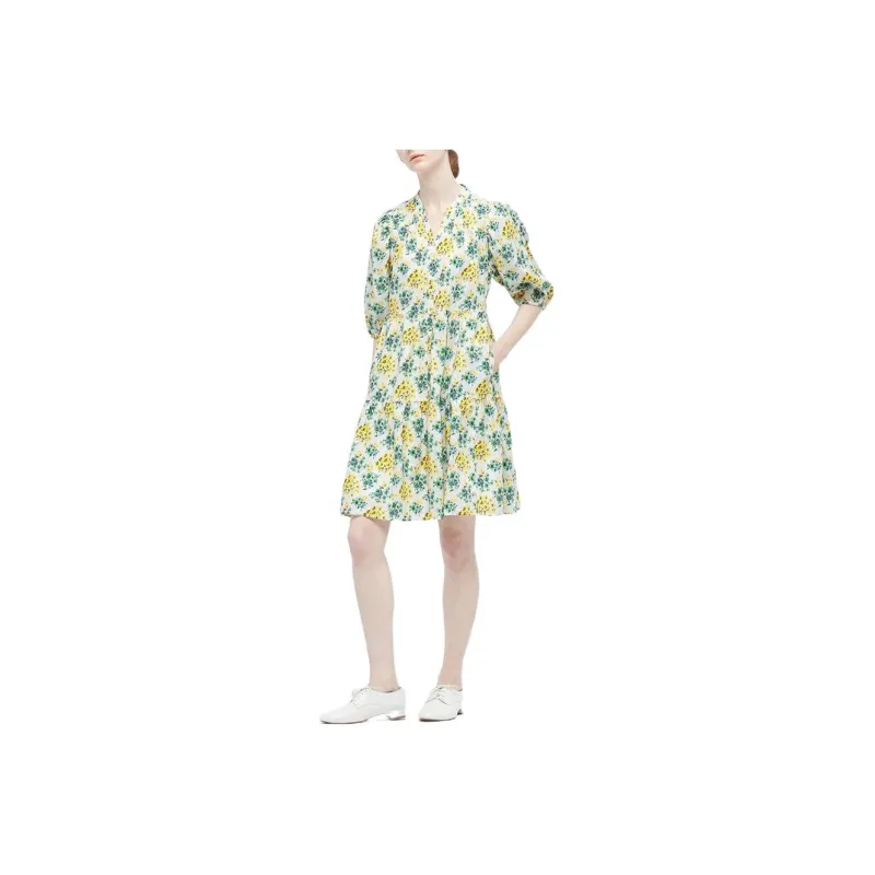 UNIQLO SS22 Dress Women's Ivory-0