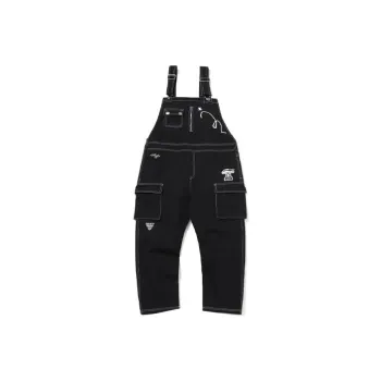 X girl X LINING Sports Fashion Collection Overalls Women's Black