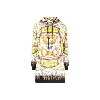 MOSCHINO Long Sleeved Dresses Women's Yellow