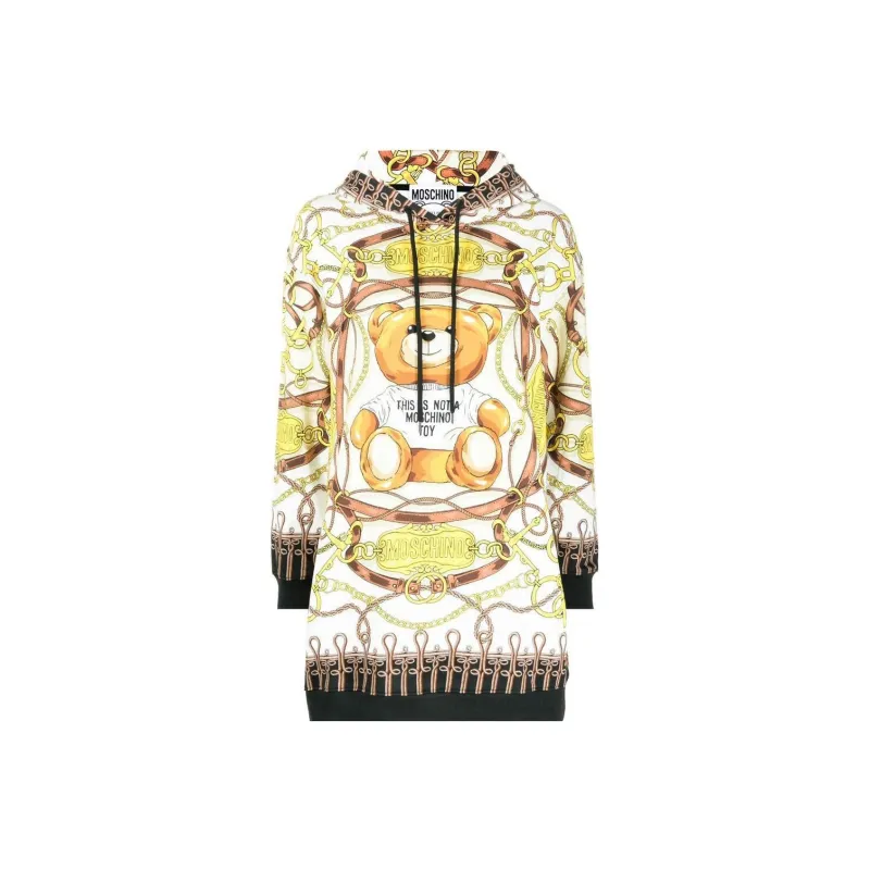 MOSCHINO Long Sleeved Dresses Women's Yellow-0