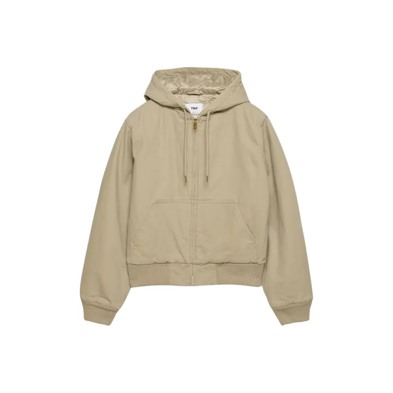 ARITZIA Tna Banks Jacket Puffer Jacket Women's Tan Khaki/Tawny-0
