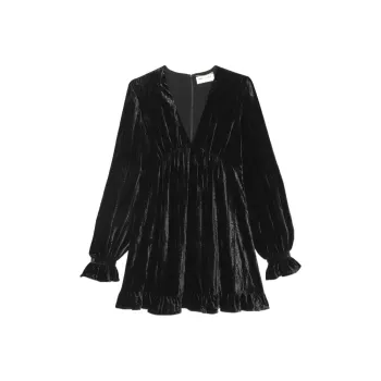 SAINT LAURENT SS22 Dress Women's Black