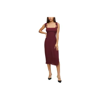 Reformation Slip Dresses Women's Fuchsia