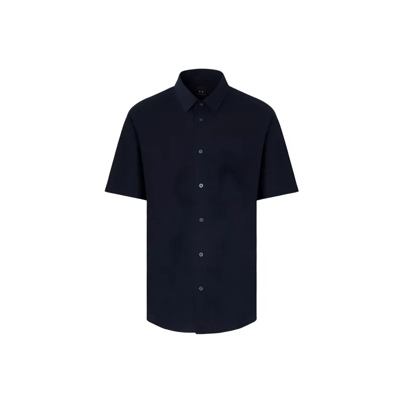ARMANI EXCHANGEAE Shirt Men's Marine Blue-0