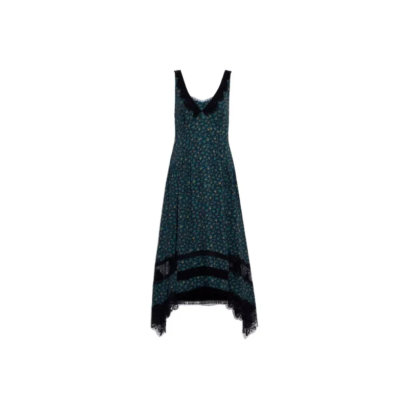 COACH SS23 Dress Women's Dark Green-0