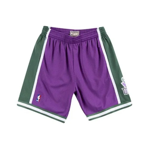 Mitchell Ness Casual Shorts Women's Purple Green