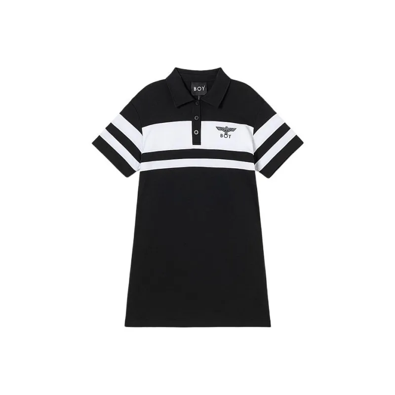 Boy London Short Sleeved Dresses Women's Black-0
