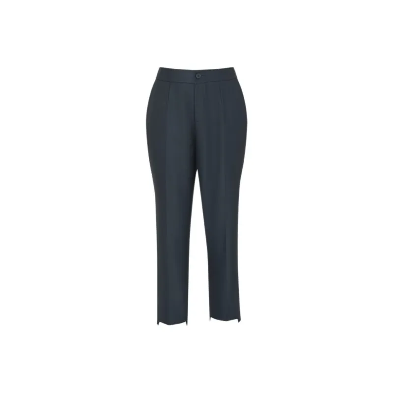 IDPAN Casual Pants Women's Navy Blue-0