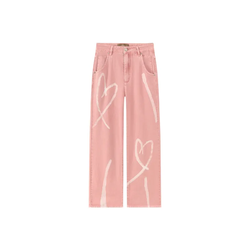 CHUU Jeans Women's Pink-0