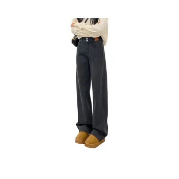 Tonlion Jeans Women's Black Gray Color