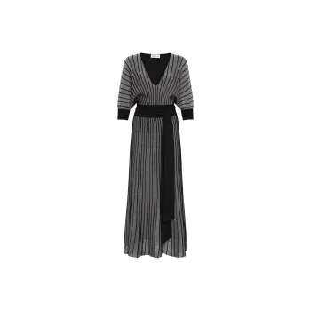 Rebecca Vallance Polina Knitted Midi Dress