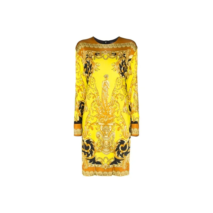 VERSACE VERSACE Dress Women's Yellow-0