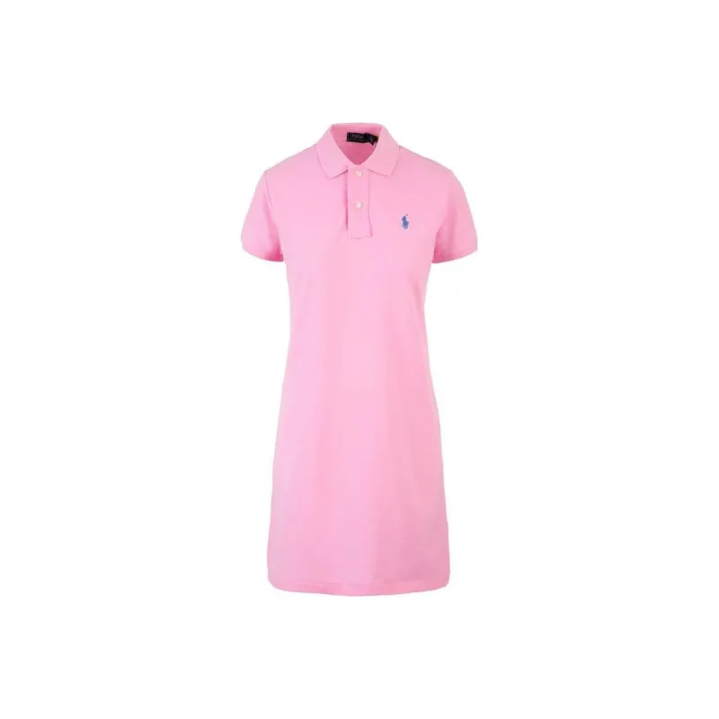 Polo Ralph Lauren Logo Embroidered Polo Dress-0