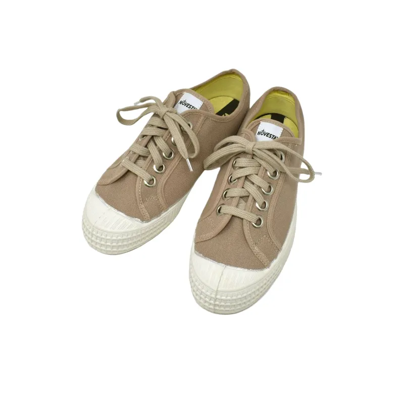 Novesta STAR MASTER Abrasion Resistant Low Top Canvas Shoes Unisex Beige Brown-2