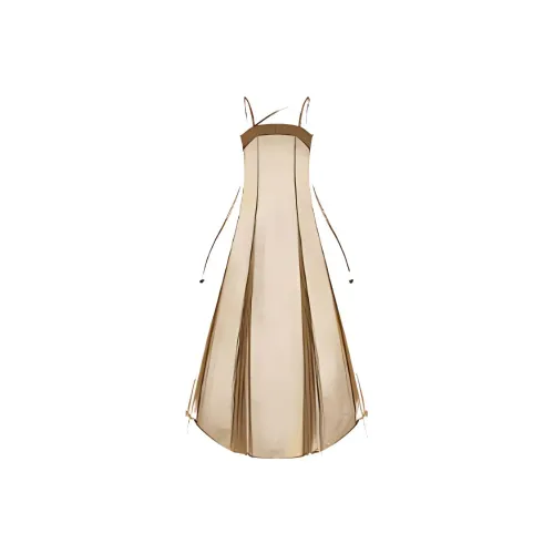 Anytime Slip Dresses Women's Brown