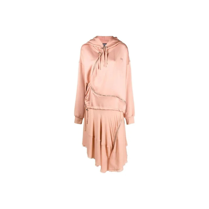 DIESEL Long-Sleeved Dresses Women's Pink-0
