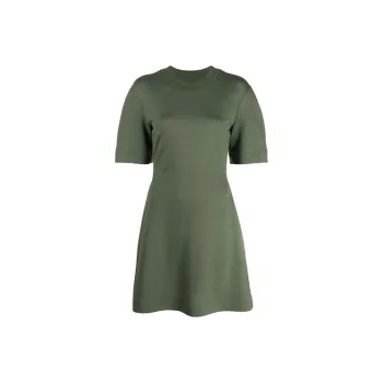 Alexander McQueen FW21 Short Sleeved Dresses Women's Green