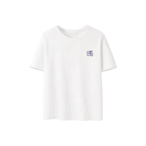 Tonlion Set in Sleeve T Shirt Women's