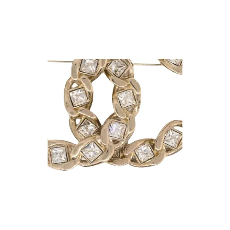 CHANEL 2019 CC logo Brooch-1