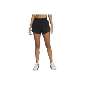 Nike One Women's Dri FIT Mid Rise 3' Brief Lined Shorts