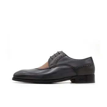 Satchi Dress Shoes, Derby Shoes Men's Gray Coffee