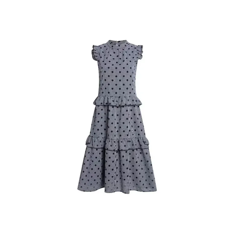 COVT Short Sleeved Dress Women's Polka Dot-0