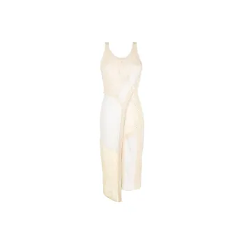 Marine Serre Panelled Crochet Dress