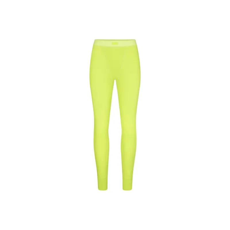 SKIMS COTTON RIB LEGGING Leggings Women's DAFFODIL/Daffodil-0