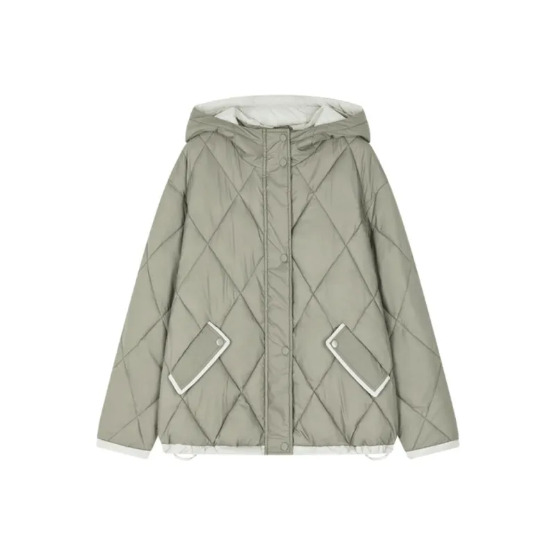 IHIMI Puffer Jacket Women's Avocado Green-0