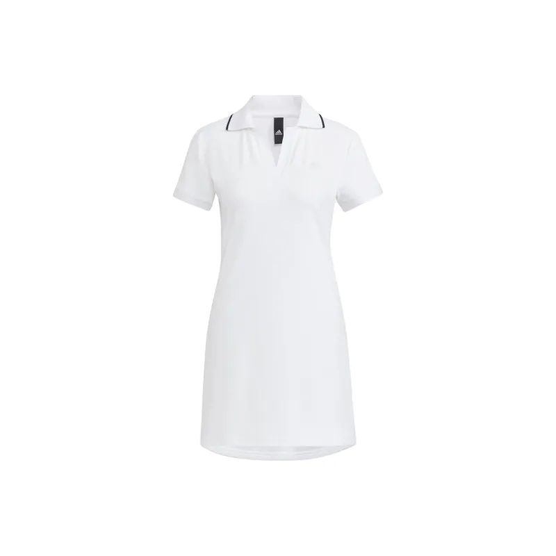 Adidas Short-Sleeved Dresses Women's White-0