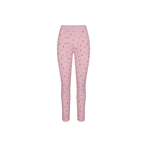 SKIMS Valentine's Day SOFT LOUNGE LEGGING Leggings Women's Cherry Blossom Print/Cherry Blossom Color