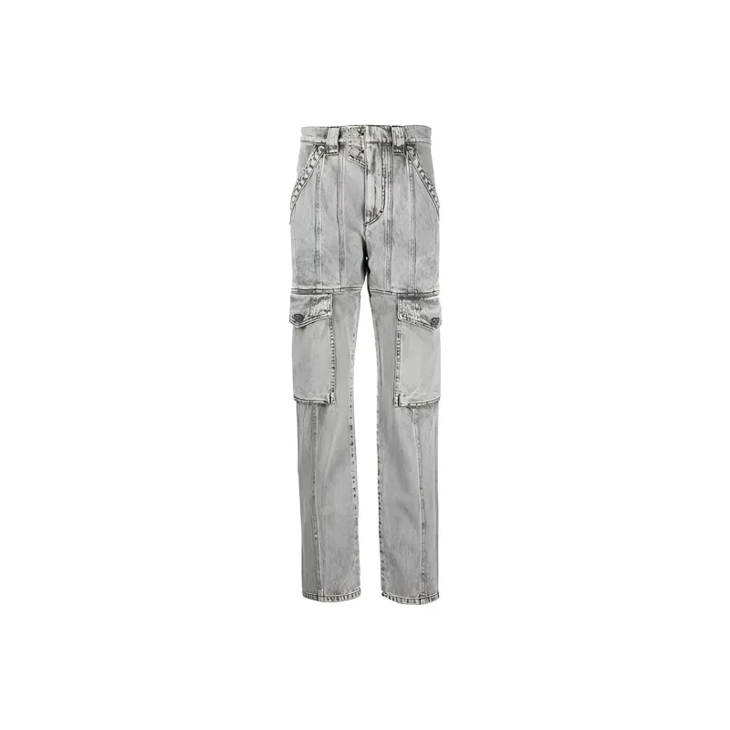 ISABEL MARANT ETOILE Distressed finish Denim Jeans-0