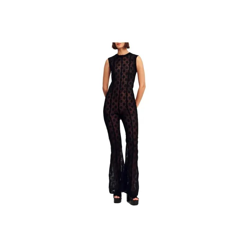 CHANEL Jumpsuits Women's Black-0