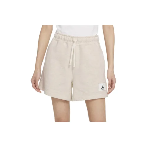 JORDAN Casual Shorts Women's Light Khaki