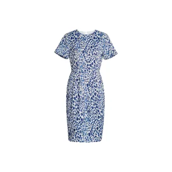 ROEYSHOUSE Short Sleeved Dresses Women's Blue
