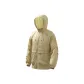 [Breathable Sun Protection Large Pocket]Khaki Green (Blue Double Stripe Chest Logo)