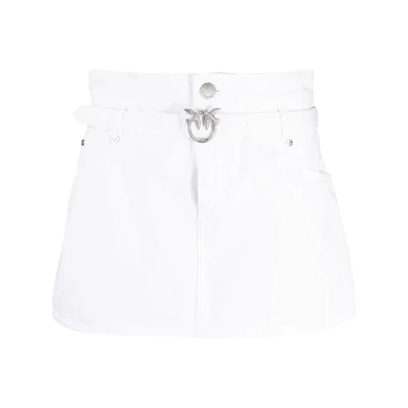 PINKO Casual Shorts Women's White-0