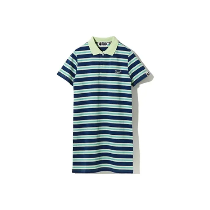 Bape Patched Hoop Tee Green-1