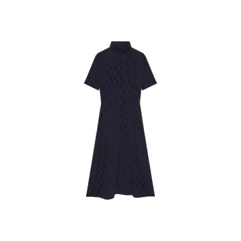Givenchy 4G Jacquard Midi Dress