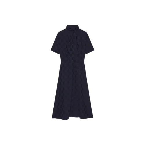 one-shoulder gathered-detail maxi dress