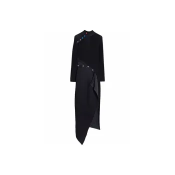 OFF-WHITE FW21 Long-Sleeved Dresses Women's Black