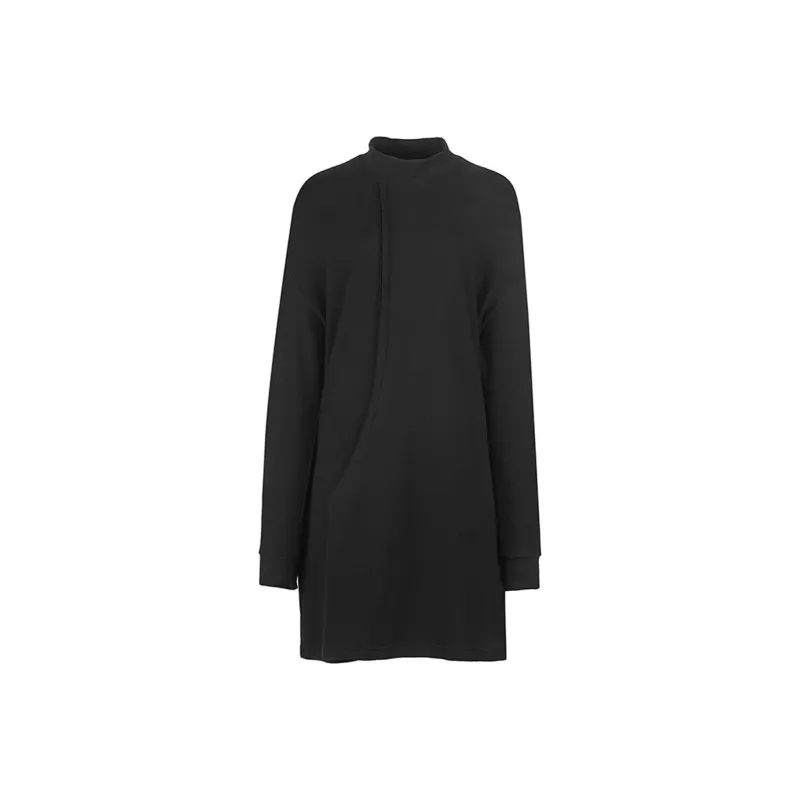 Yohji Yamamoto Long Sleeved Dresses Women's Black-0