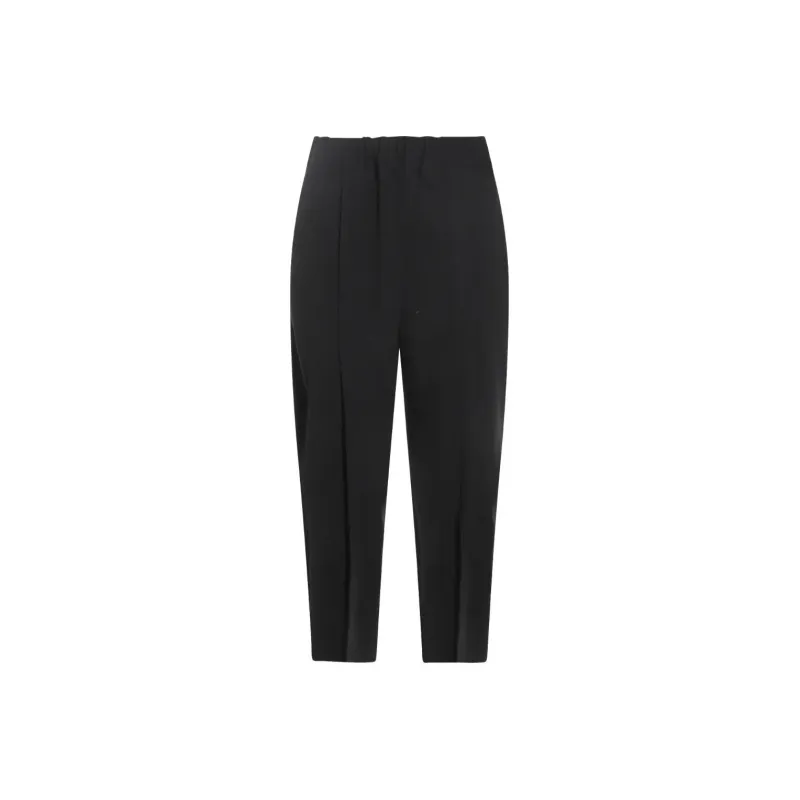 ISSEY MIYAKE Pleated Tapered Trousers-0